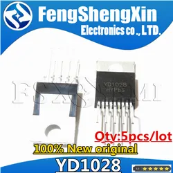 5pcs New YD1028 TO-220-9 TDA1028 1028 18W CAR RADIO POWER AMPLIFIER