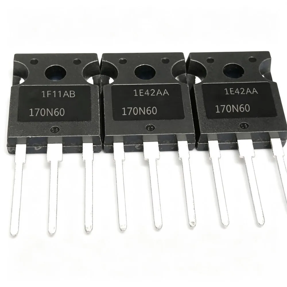 5PCS G4PC30UD IRG4PC30UD 600V 12A FCH170N60 22A 600V 2SK1365 K1365 1000V 7A APT50GN60BG HY3906W 60V 190A R60U02DB 60A 200V