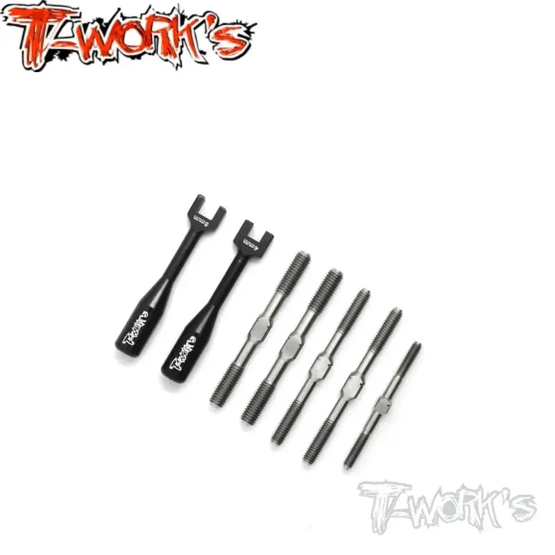 

Original T works TB-148 64 Titanium Turnbuckle Set ( Xray XB8E 2017 )Rc part