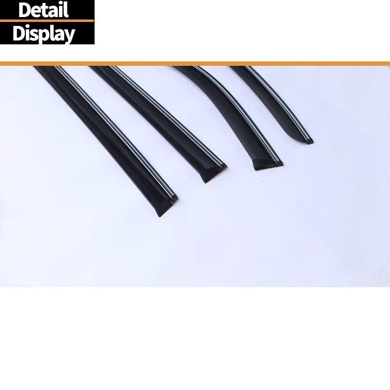 FOR Aion V 2024+ Rain or Shine Car Window Rain Shield Window visors Wind & Rain Deflectors No-Drill Design