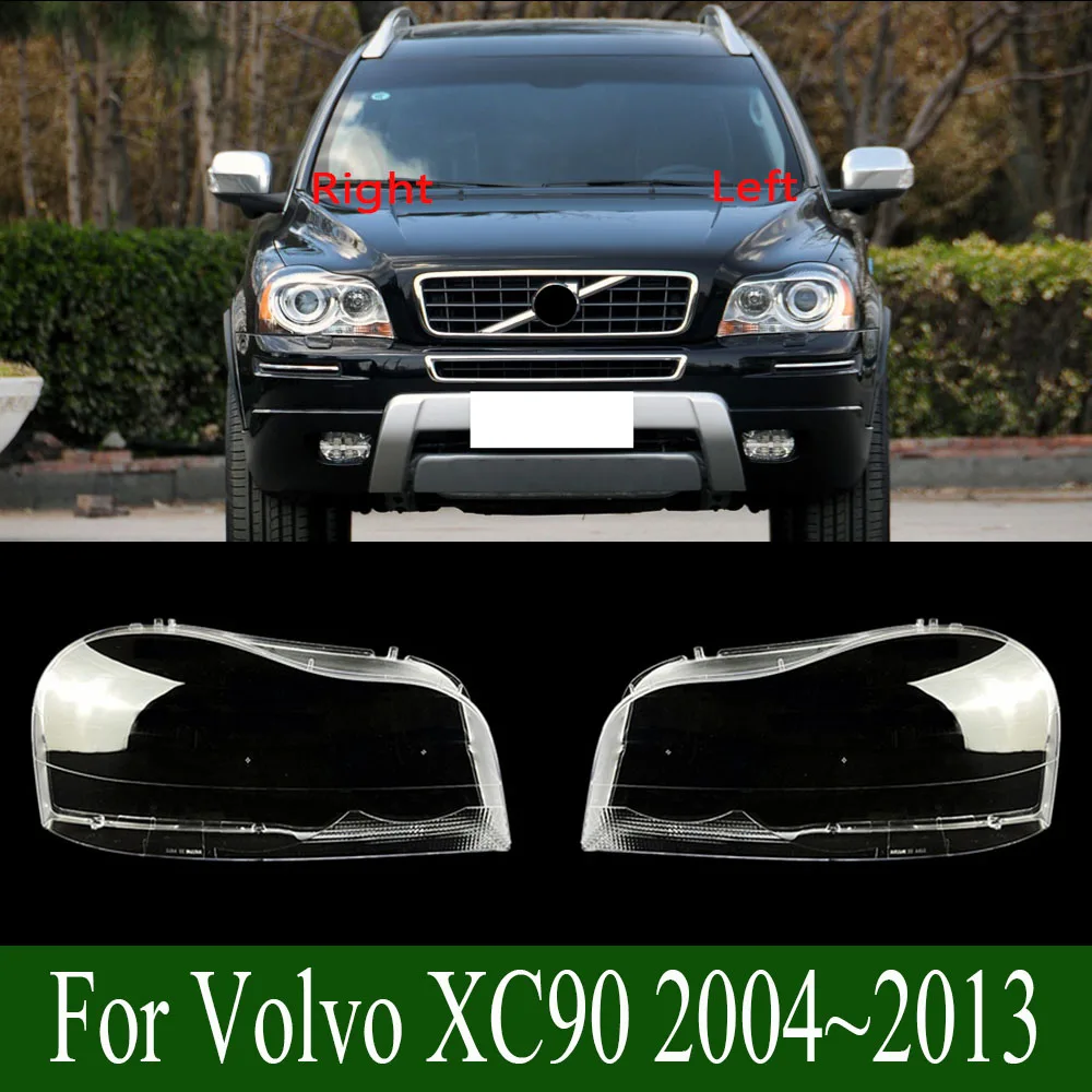 

For Volvo XC90 2004~2013 Headlamp Lamp Cover Shell Headlight Cover Lampshade Lens Plexiglass Replace Original Lampshade