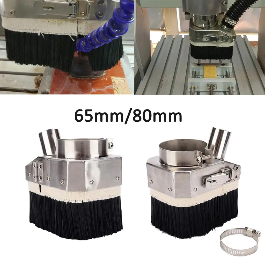 

Engraving Machine Vacuum Dust Hood, Spindle Motor Cover, 65mm/80mm dia