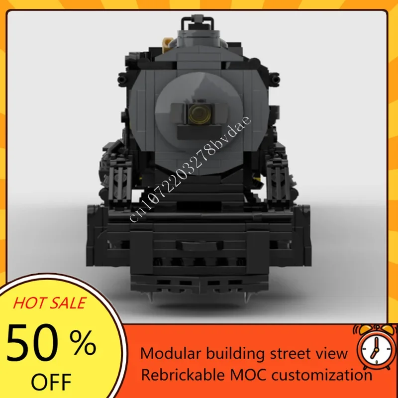 1114PCS MOC Wetsern 메릴랜드 기차 세트 특급 기관차 모델 맞춤형 퍼즐 건축 DIY 교육 조립 세트 장난감 선물