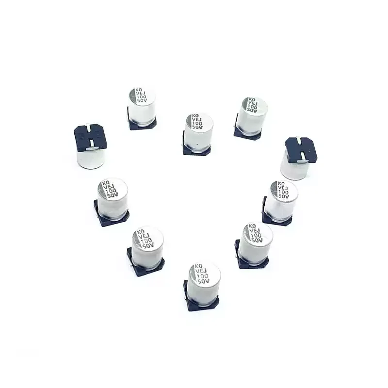 10Pcs/Lot Lelon SMD Aluminum Electrolytic Capacitor 16V 25V 35V 50V 10uF 22uF 47uF 100uF 220uF 470uF