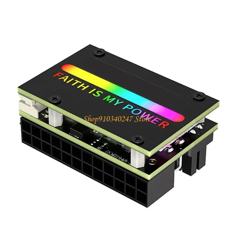 

Q22A Computer Chassis Wiring Optimizes 90° Adapter With Customizable Color Lighting