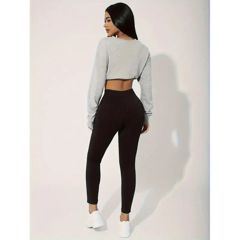 High Waist Skinny Jeans Women's Tight Fit Denim Pants Ins Style plus Size Medium Stretch High Waist Jeans Cross-Border