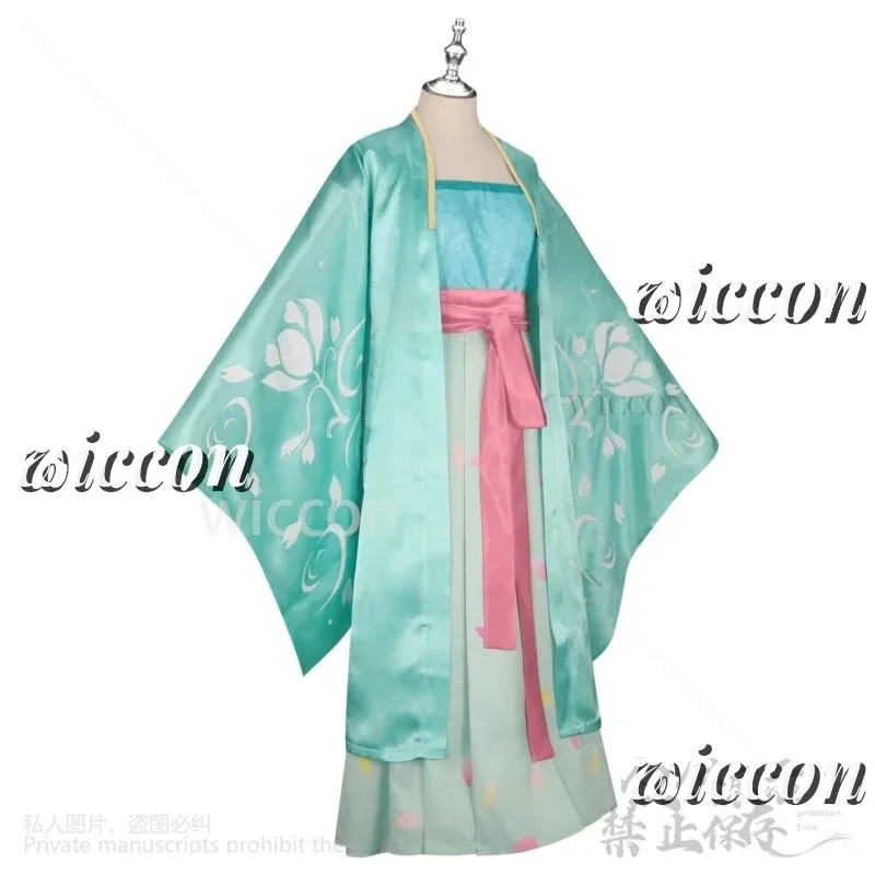 

asdh8@Anime The Apothecary Diaries mao Season 2 Cosplay Maomao Chinese Styles Dress Uniform Green Lolita Wigs For Girls Cust