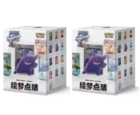 In Stock PKM Genuine PTCG Dream Painting Collection 151 Figure Set Collected 151 Tcg Set Collectible Boxes Cards Toys Gifts
