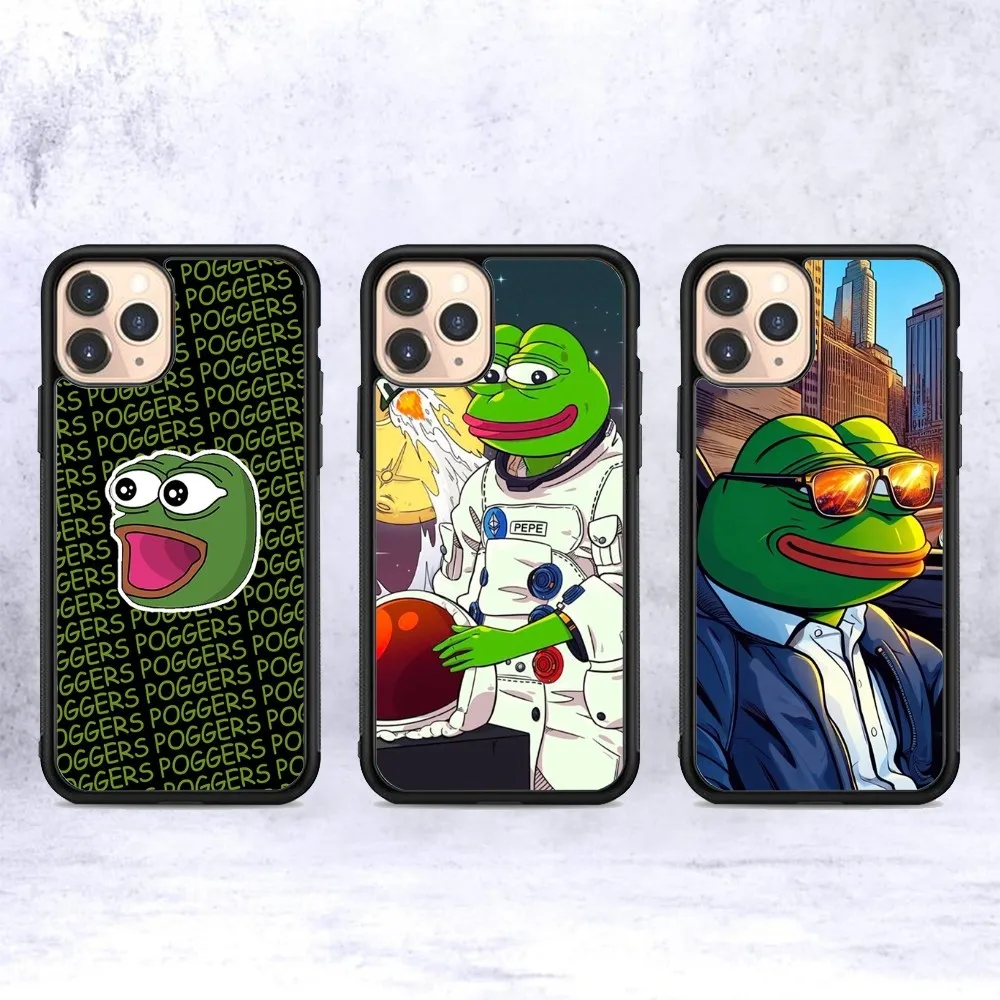 

Funny Sad Frog Pepe Meme Phone Case Silicone PC+TPU For For IPhone 11 12 13 14 15 16 Plus Pro Max Cover