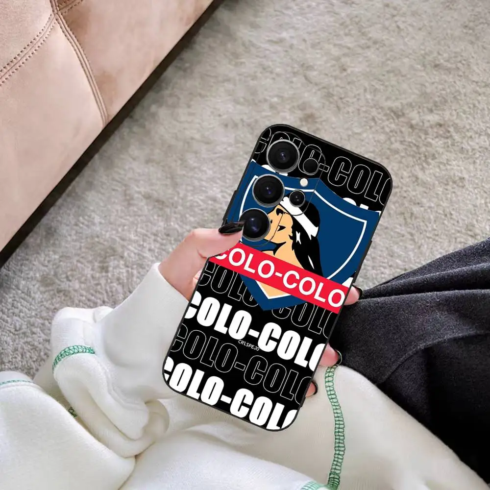 حافظة هاتف New Club Social Y Deportivo Colo لهاتف سامسونج S 24 Fe 25 Ultra Plus 20 Lite 21 30 22 23 24 22 Ultra 5G Fundas