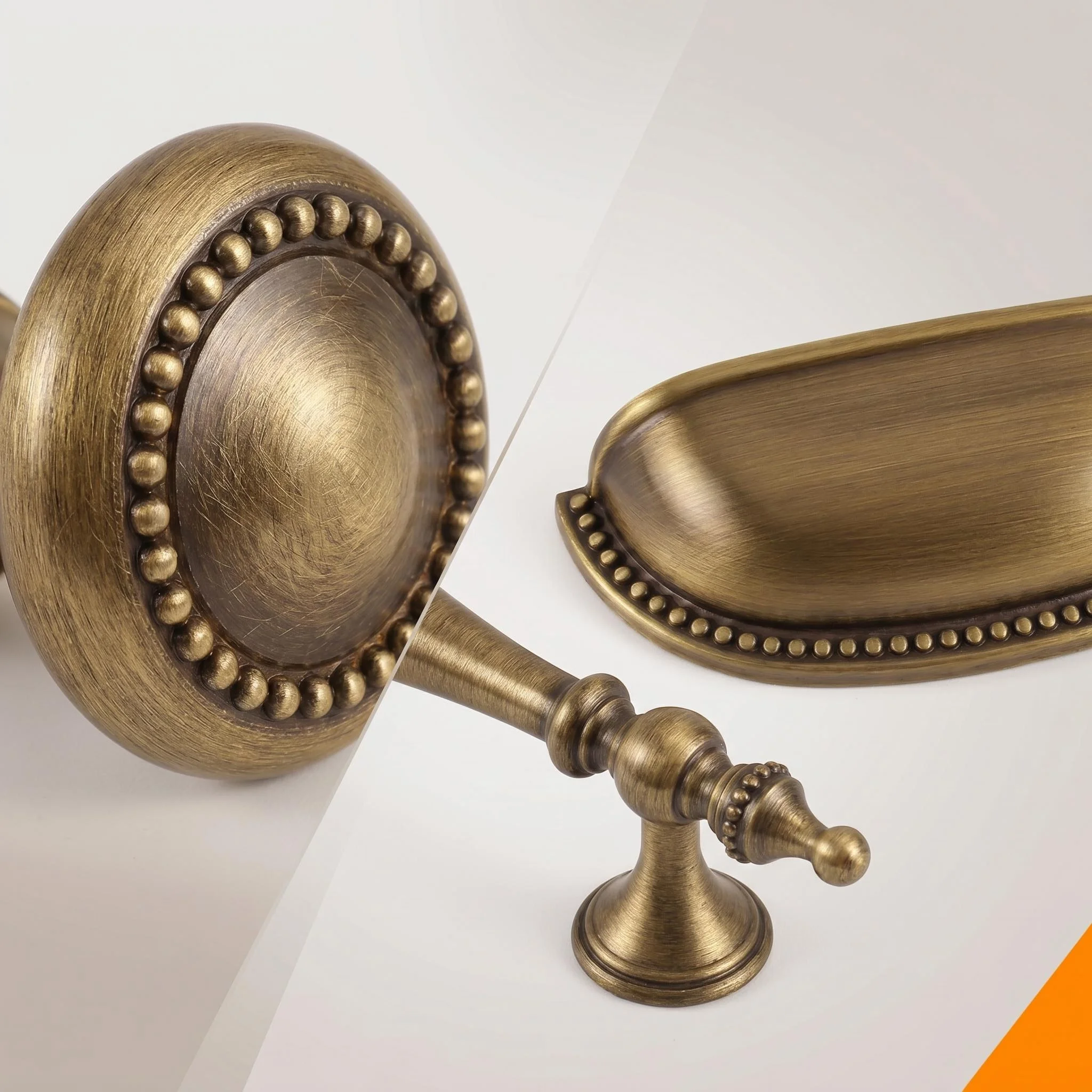 Bronze Solid Antique Brass Cabinet Handle Wardrobe Handle Cabinet Door Handle Kitchen Cabinet Handle Bronze Handle