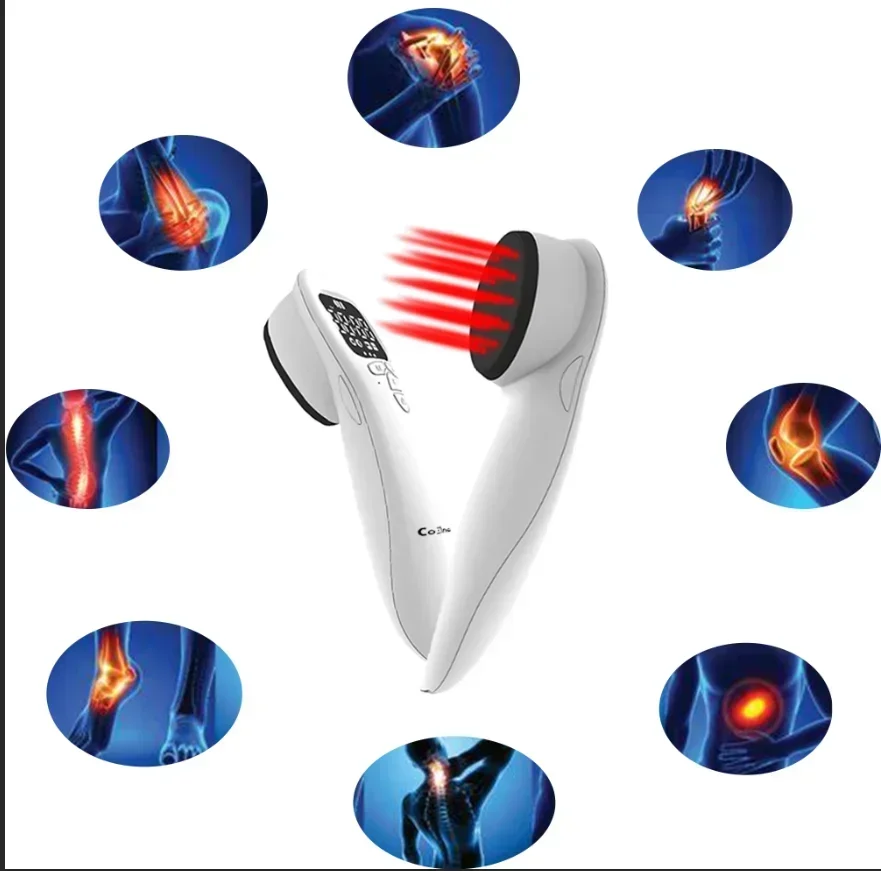 Cold Laser Therapy Device 3X808nm 14x650nm Professional Device for Body Pain Relief & Joint Muscle Tissue Relax Recovery