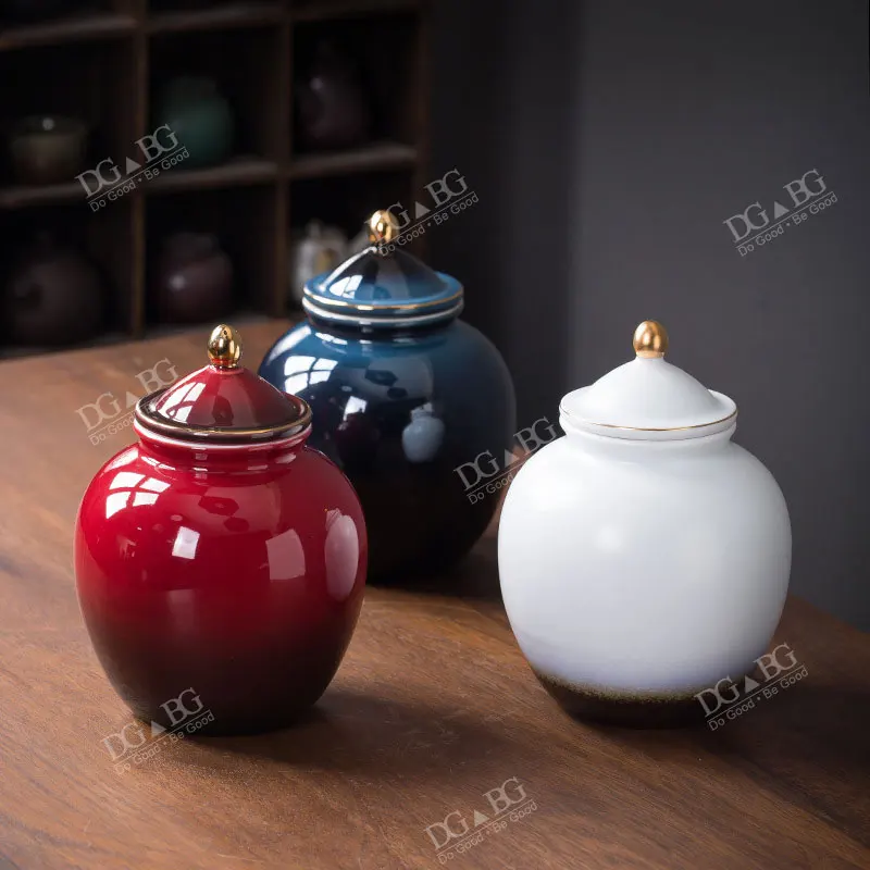 Large Urns for Human Ashes  Funeral Ceramics Pet Urns Ash Holder Sealed Cremation Adult Keepsake Loving Memorial Souvenirs Gift