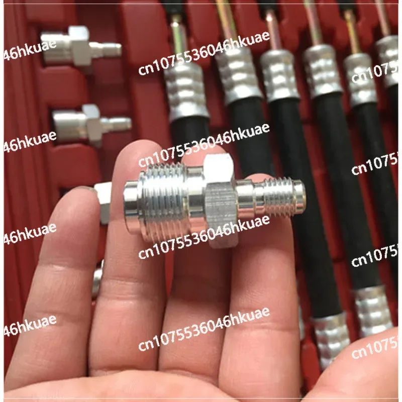 56pcs car leak detection vehicle excavator auto repair tool air conditioner leak detector air conditioner compressor condenser