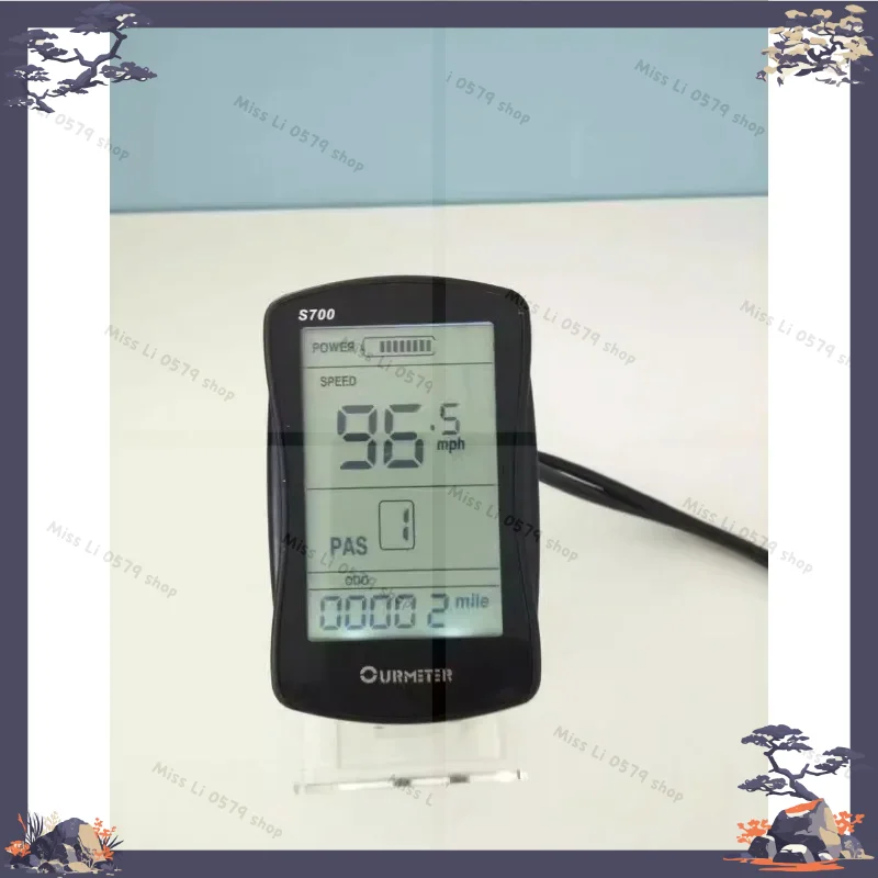 2026new  S700 lithium battery car LCD liquid crystal meter 36V48V FOR LANKELEISI