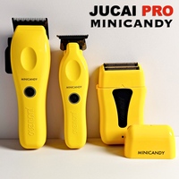 JUCAI PRO MINICANDY Professional Electric Hair Clipper Hair Trimmer Electric Shaver DLC Fade Blade Barber Set JC01 JC02 JC10000