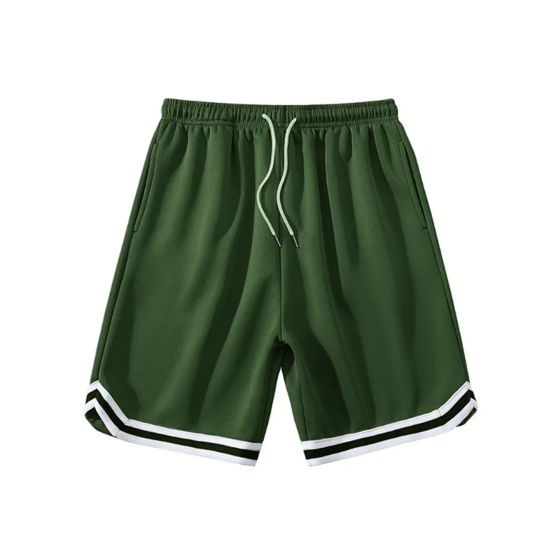 

Men's Sports Shorts Versatile for Men's Sports Fitness Loose Capri Pants Running Quick-drying Pants Breathable Basketball Pants