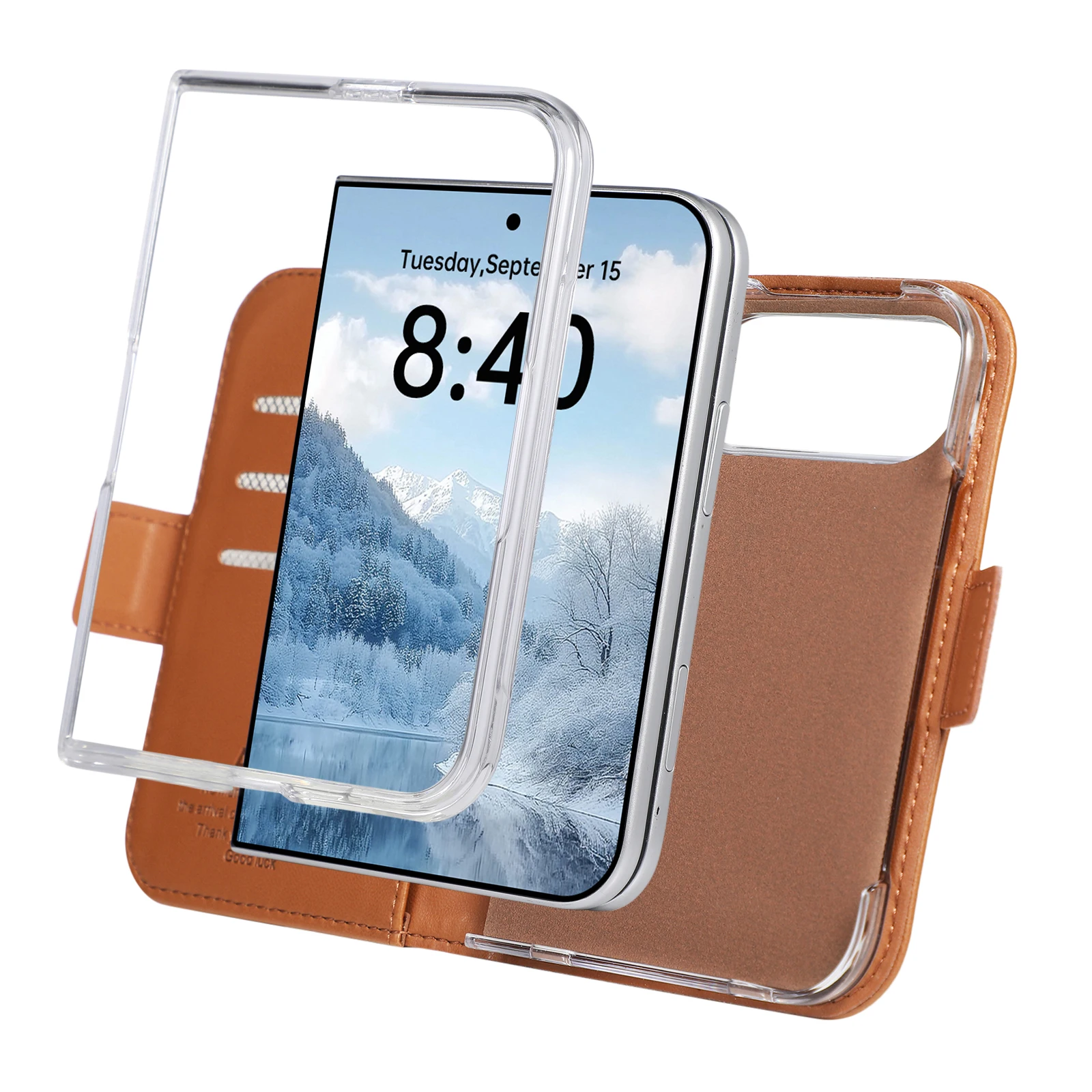 Luxury PU Leather Holder Phone Case, for iPhone Duo With Anti-Theft Card Slot and anti Drop Protection for iPhone Duo Cover