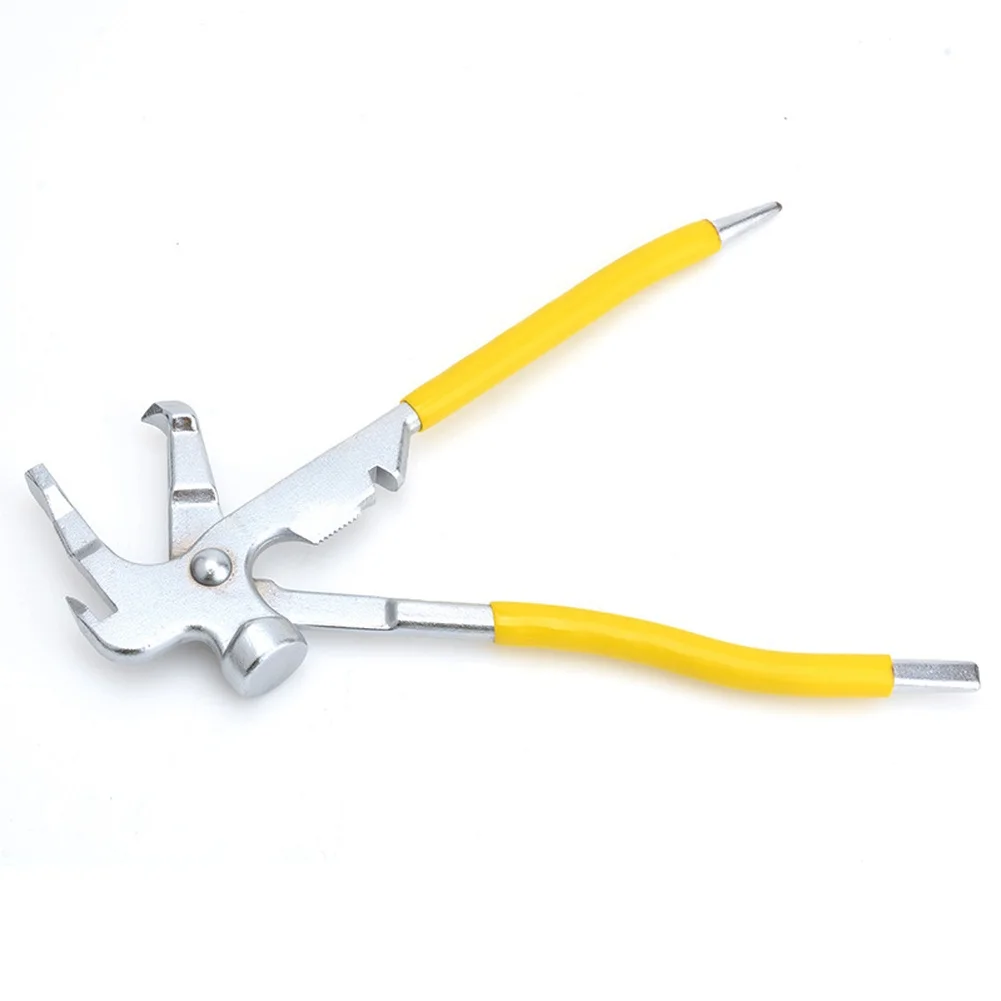 Tire Balancing Pliers Alloy Steel 36mm Opening With Hammer Function For Clip On Wheel Weight Removal And Rim Balancing Automotiv