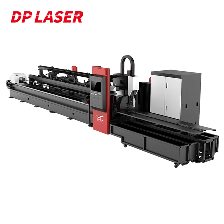 6052 1000W-6000W Automatic Loading and Unloading Tube Pipe CNC Fiber Laser Cutting Machine