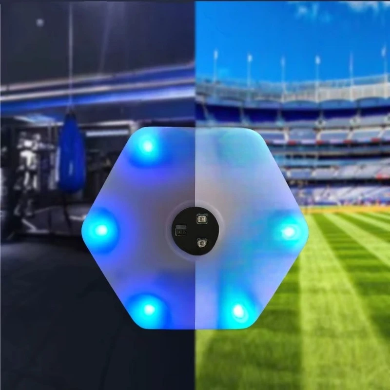 Premium Sports and Entertainment Equipment Bundle 6 Light Basketball Soccer Boxing Handball Reaction Training Lights