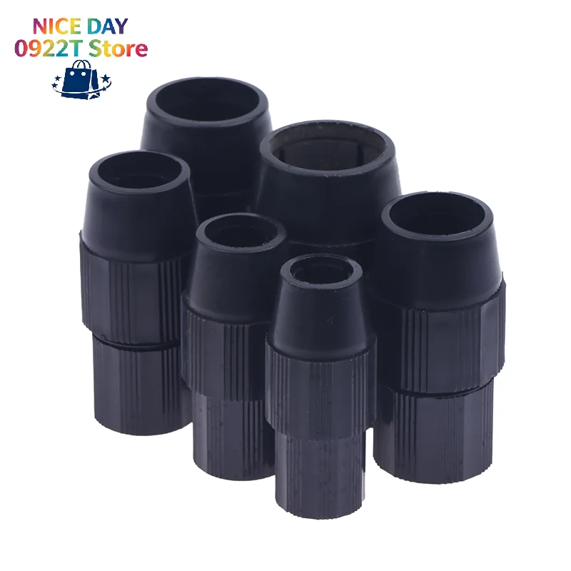 1Pc Plastic Telescopic Tube Connector Dip Net Pole Telescoping Pipe Twist Clamp Fixed Lock For DIY Carbon Fiber Tube@#X