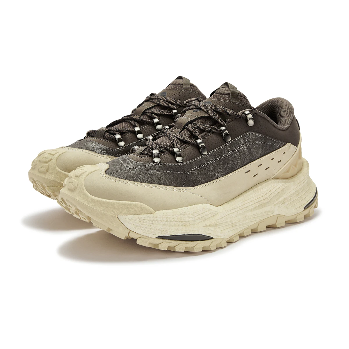 361 Degrees Men Shoes Casual Thick-soled Soft Breathable Rebound Versatile Grippy Trendy Stable Outdoor Sneakers Male 672542214 - Image 2