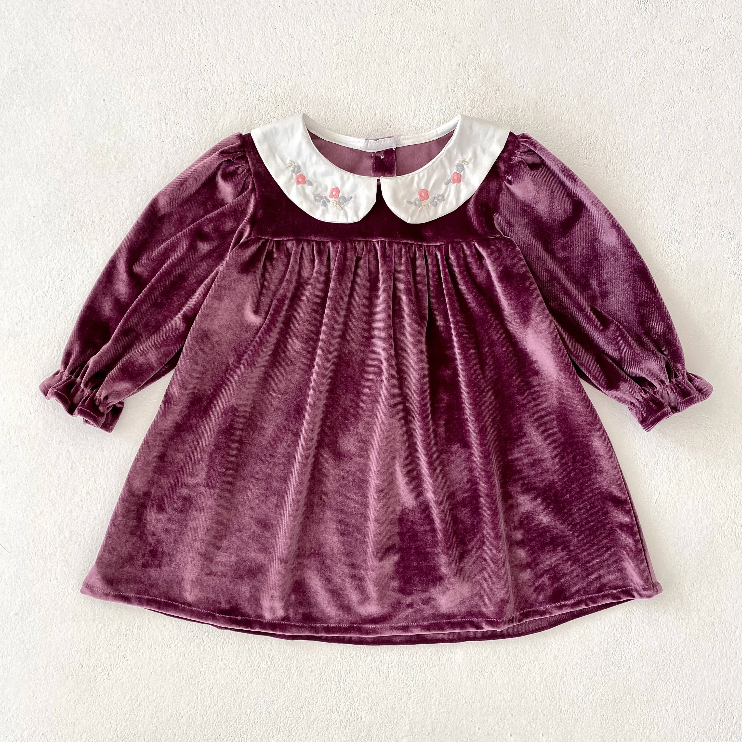 Weihnachten Party Kleid Baby Mädchen Bogen Prinzessin Rüschen Finish Kleid Mode Weihnachten Urlaub Herbst Winter Tragen Kinder Mädchen Kleid – Detail 14