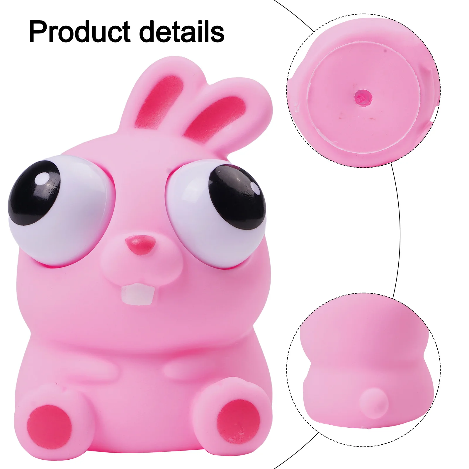 Cute Cartoon Animal Squeeze Toys Soft TPR Stress Relief Fidget Ball For Adults Anxiety Decompression Educationals Gifts
