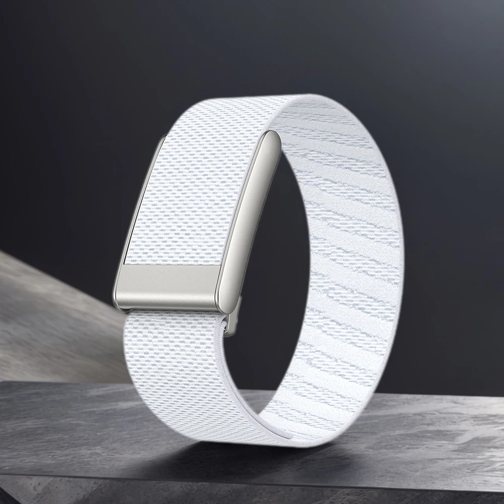 حزام ساعة من النايلون قابل للتعديل، حزام ناعم لـ WHOOP 5.0/MG (أبيض B) #6