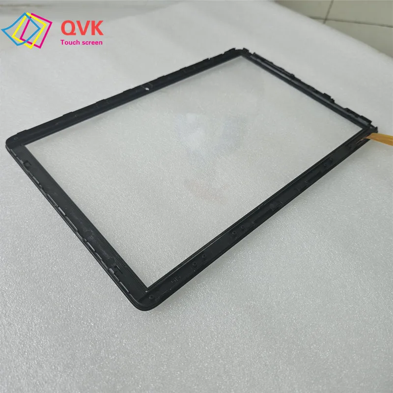 Z ramką 10,1 cala P/N XC-GG1010-646-FPC-A0 Tablet pojemnościowy ekran dotykowy Digitizer czujnik zewnętrzny szklany Panel XC-GG1010-646 — zdjęcie 5
