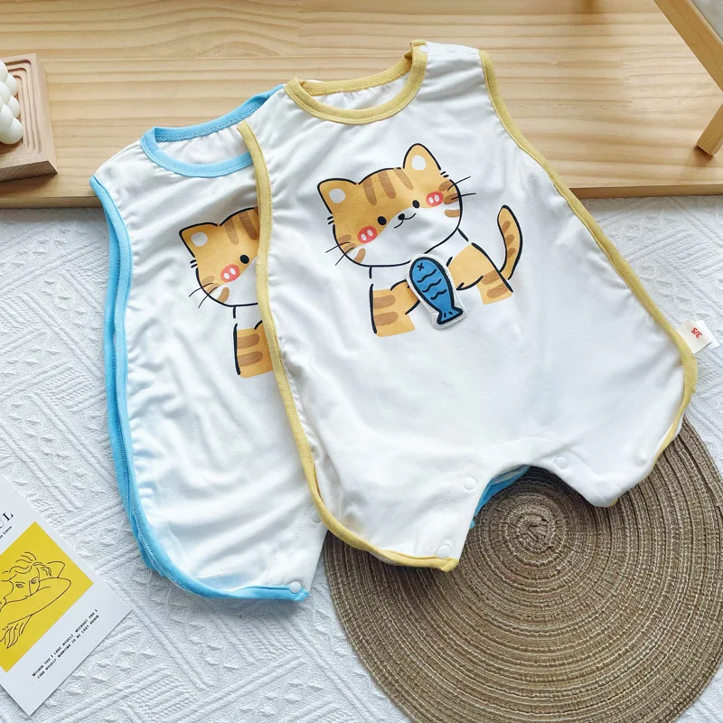 

Newborn Baby Clothes Summer Clothes Cute Sleeveless Summer Jumpsuit Baby Boy Clothes Bodysuit Babies Girl Romper Ropa Bebe Niña