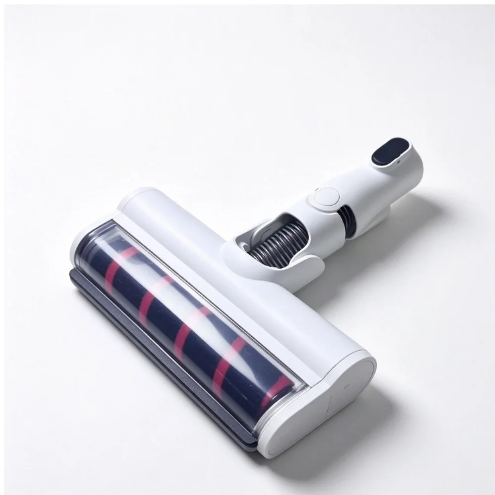 Black Cordless Vacuum Roller Easy Installation Brush Head Vacuum Cleaner Accessory Secure Snap Fit Optimized Bristle Design
