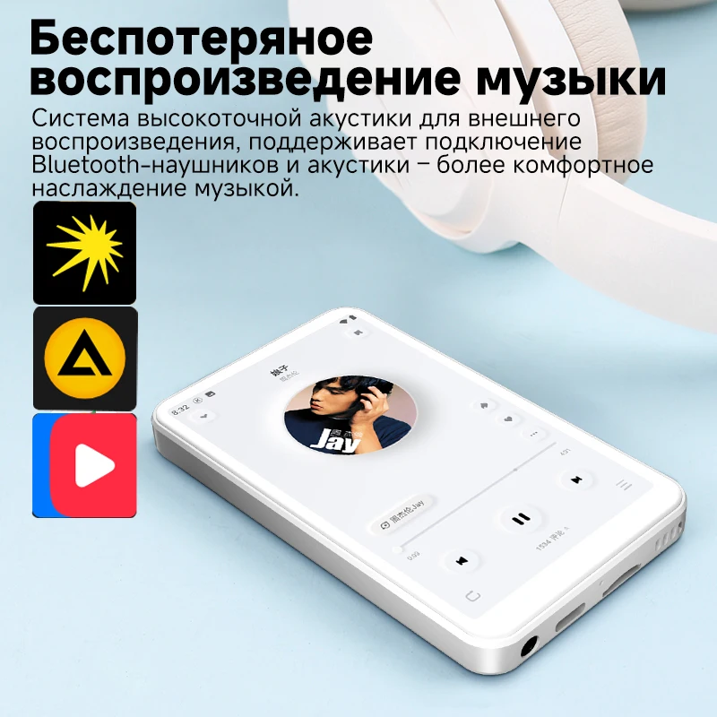 مشغل Famue bf12 مزود بذاكرة 80 جيجابايت، أندرويد 4 بوصة، واي فاي، بلوتوث، صدأ، VK، Yandex #5