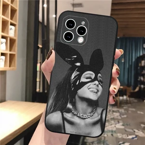 Telefonabdeckung für iPhone, Ariana Grande, Sänger, Popstar, iPhone 11, 16, 15, 14 Pro Max, 16, 15, 14, 13, 12 Pro, 15plus 6 Hauptverkäufe Ariana Grande Fall - №3