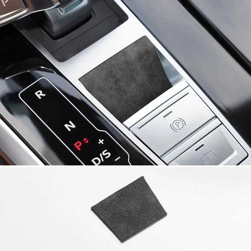 

Для Audi Sport Performance Q7 Q8 A8L автомобильная ручка ручки накладки наклейка из алькантары аксессуары для тюнинга салона автомобиля