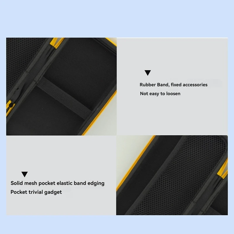 Per Anbernic RG505 Custodia per giocatore di gioco portatile Borsa da trasporto Accessori per giocatori di gioco Borsa di stoccaggio portatile