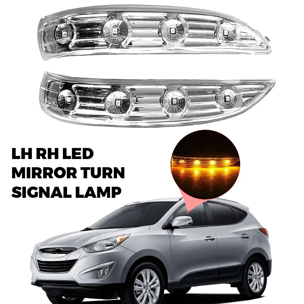

Car Rearview Mirror Turn Signal Lamp Light For Hyundai Tucson IX35 2010 2011 2012 2013 2014 Car Accessories876242S200 876142S200