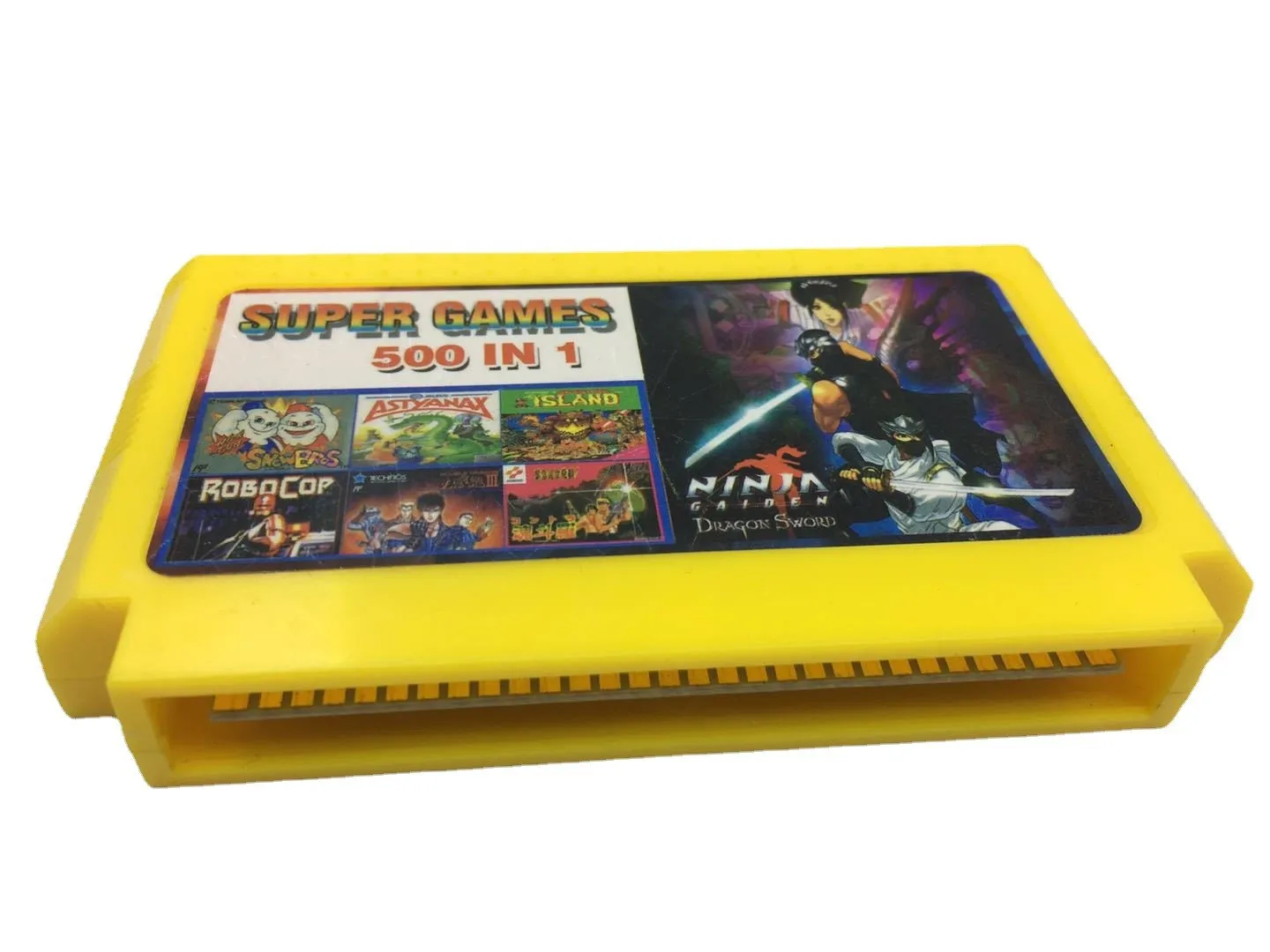 500 in 1 Spiel kassette für FC-Spiele konsole 8-Bit-Videospielkonsolen-Spielkassette