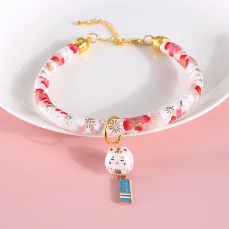 kitten collar  pet collar  cat necklace  kitten accessories  puppy accessories  dog collar  cat collar with bell