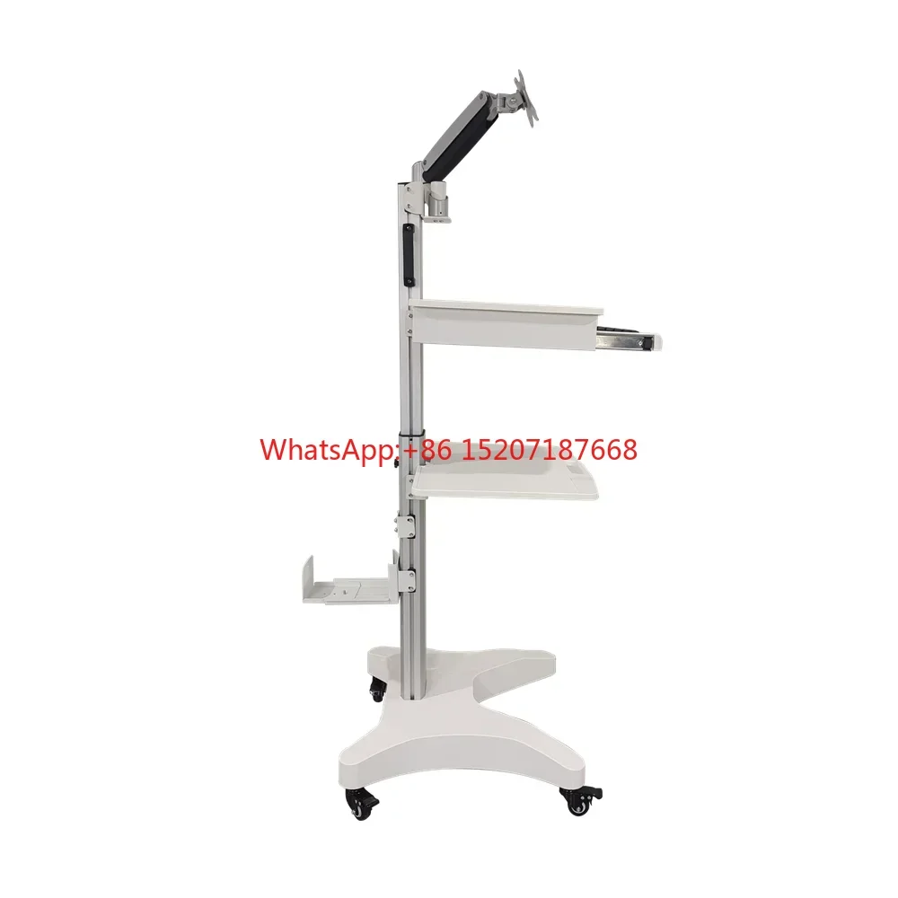 Carrello medico carrello per Computer con supporto per acciai per Scanner orale con strumento di scansione