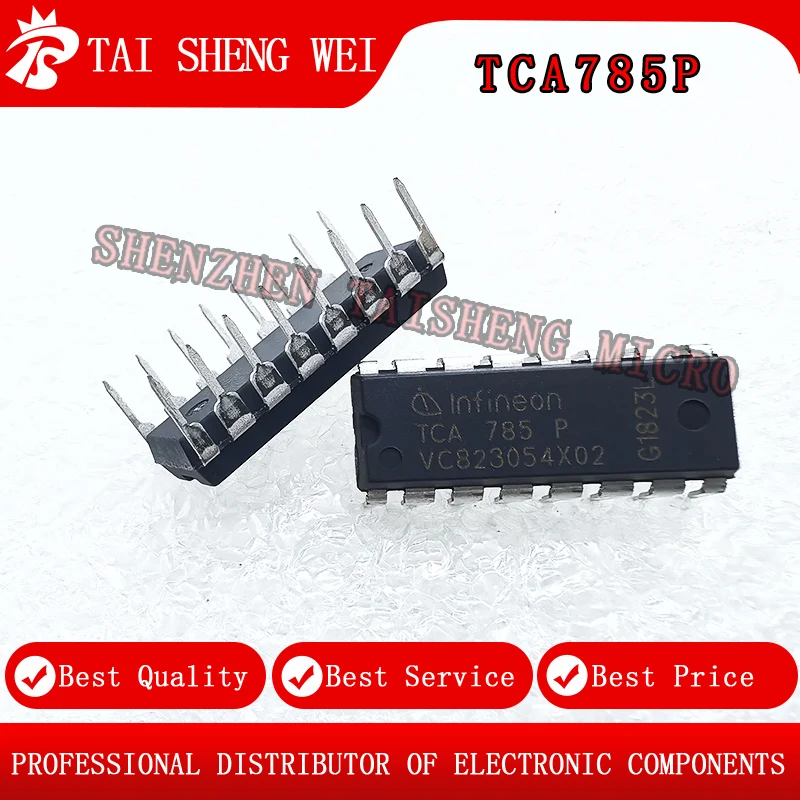 5PCS Brand New TCA785P TCA785 Single Chip Phase Trigger DIP-16 Bipolar/Phase Control IC