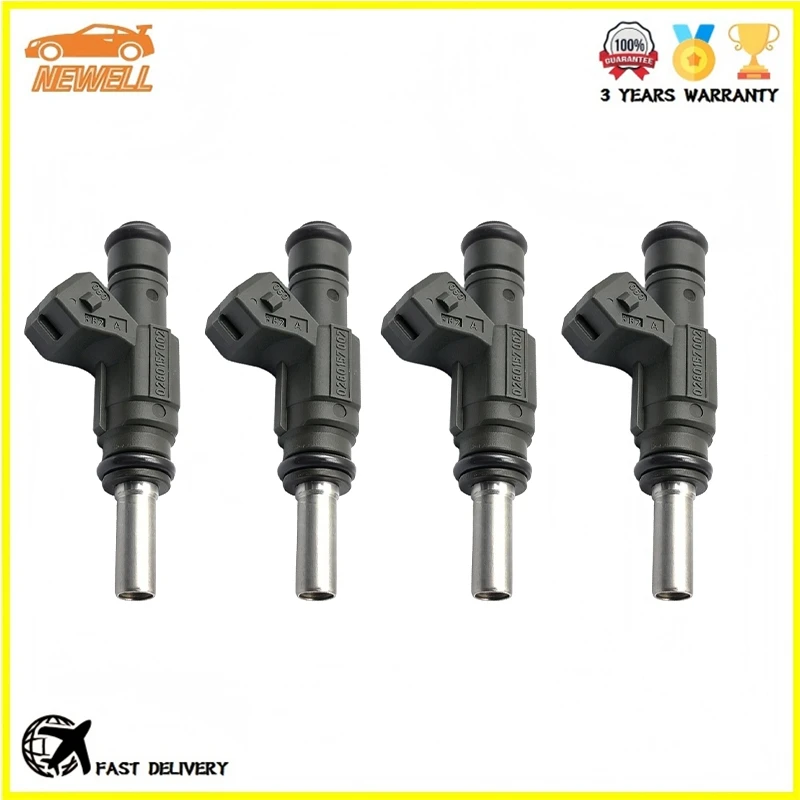 4pcs 0280157002 058133551L High Quality Fuel Injector For Audi A4 A6 VW Passat 4B C5 B5 1.8L 1.9L 2.0L 2.4L L4