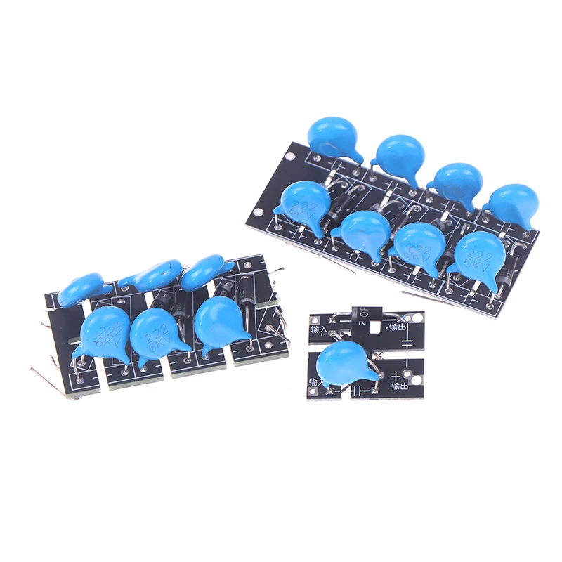 วงจรเรียงกระแสไฟฟ้าแรงสูง, บอร์ดตัวคูณ 2/6/8 สำหรับเครื่องกำเนิดไฟฟ้าสถิตกระแสตรง