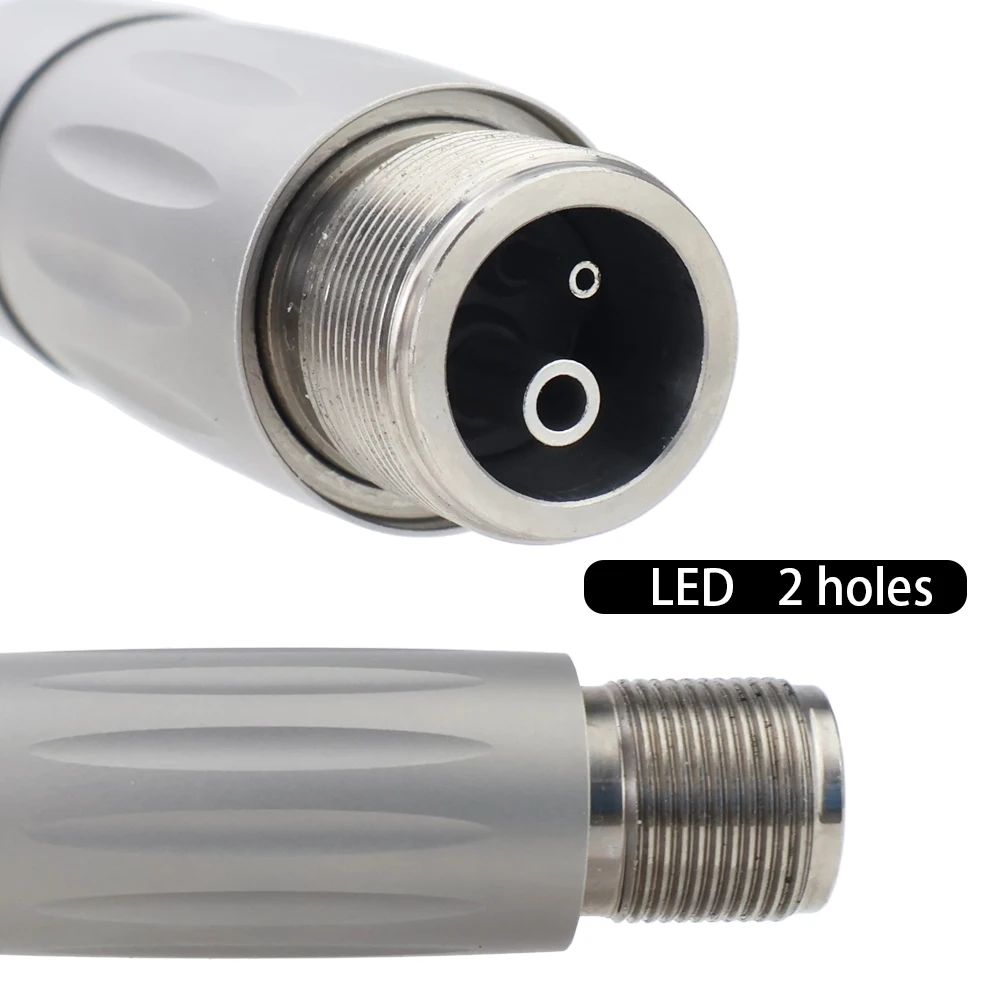 Dental LED Quick Coupler Coupling Fit Fiber Optic Handpiece PTL 2hole Connect Dentistry Tools