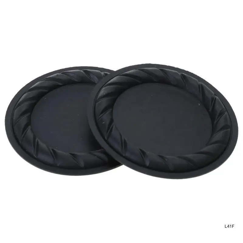 Radiateurs basses à diaphragme haut-parleur, 2 pièces, accessoires caisson basses pour bricolage, cinéma maison