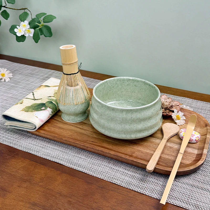 

8 шт., бестселлер, набор Сакура Матча, традиционный керамический чайный сервиз, чаша ручной работы, венчик, инструменты династии Сун, церемониальный набор матча