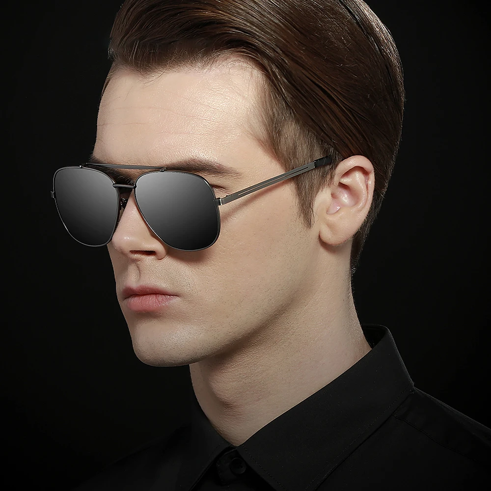 VEITHDIA New Brand Pilot Sunglasses Designer Polarized UV400 Lens Driving Glasses Eyeglasses For Men Women Accessories VF2493A