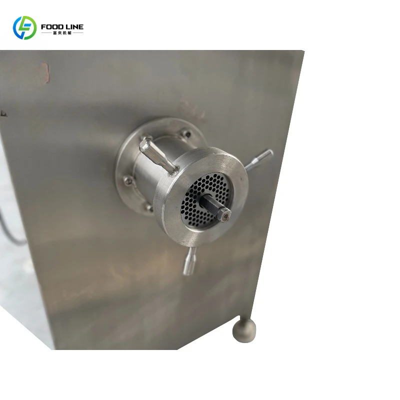Industrial Commercial Frozen Meat Grinder Electric Mincer For Sausage Production Food Processing Plant