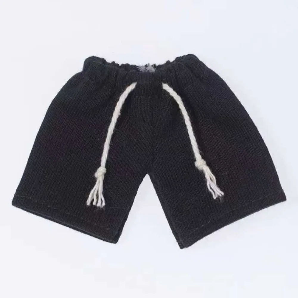 Casual Wear Doll Clothes Shorts Mini Solid Color Toys Dress Up Accessories Elastic Waist Drawstring Knit Sweatpants